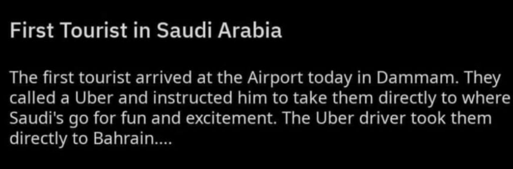 Tourismus Saudi Arabia