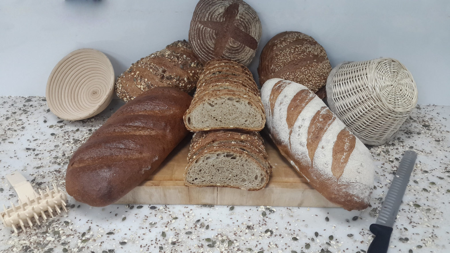 Deutsches Brot von Bäcker Michael vom Gallery Cafe Bahrain