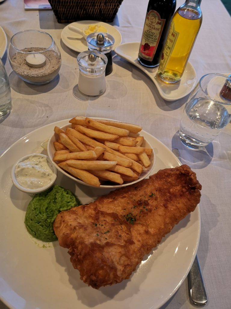 Fish & Chips im Links